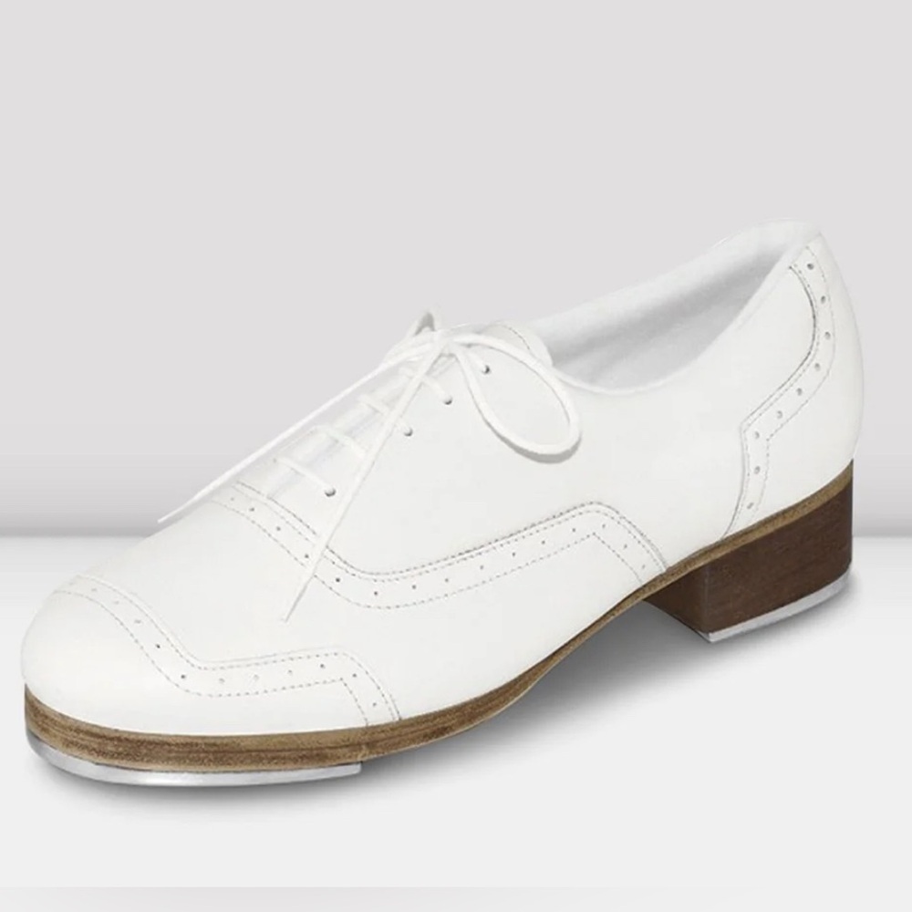 Bloch Mens Jason Samuels Smith Tap Shoes - White (8)
